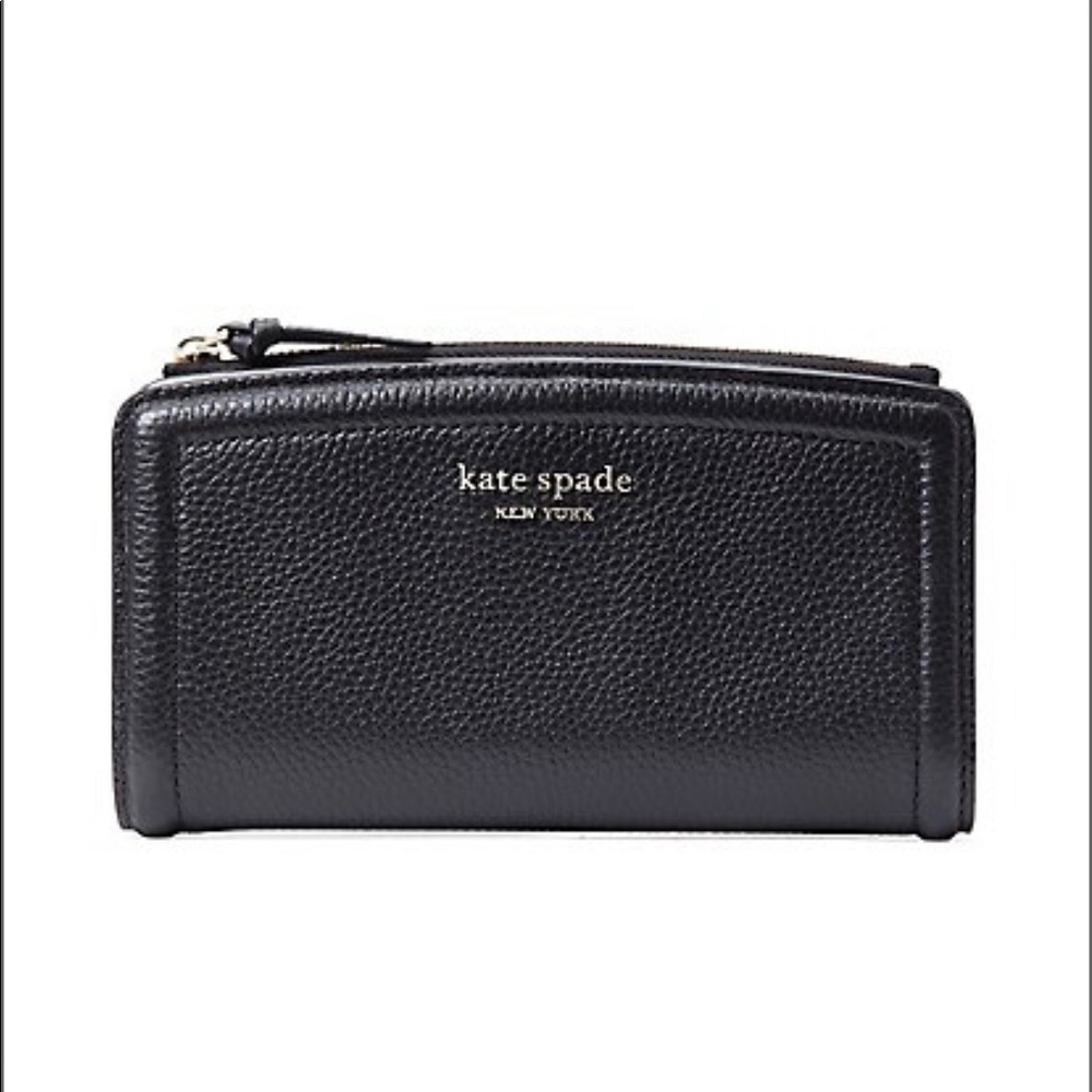 Authentic Kate Spade New York
Knott Pebbled Leather Compact Wallet